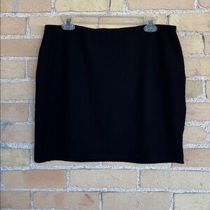 Bailey 44 Black Textured Pencil Skirt